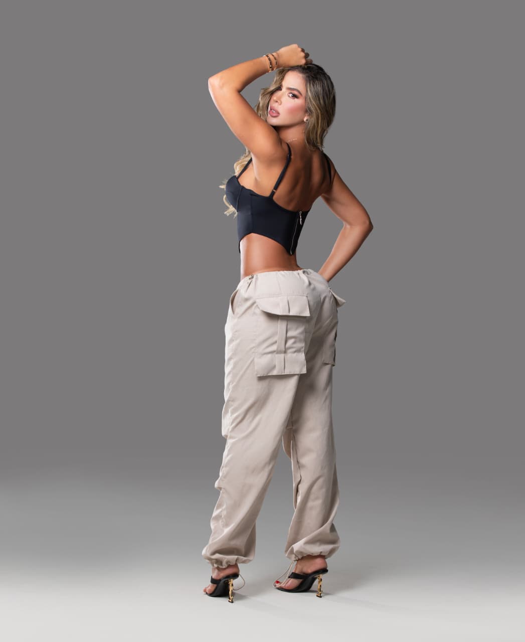 Pantalón Cargo Ivory